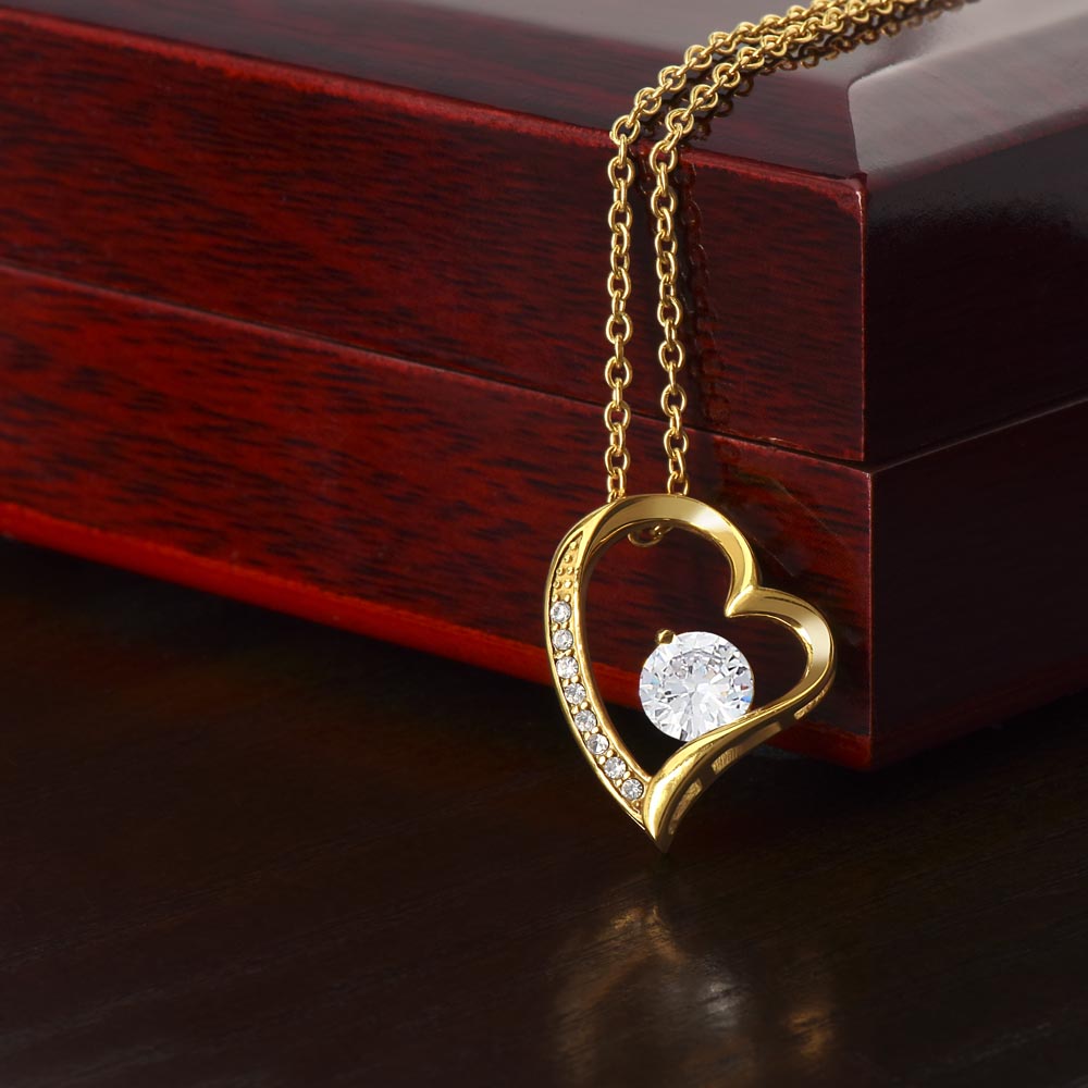To My Beautiful Daughter | Heart Pendant Necklace | Love Dad