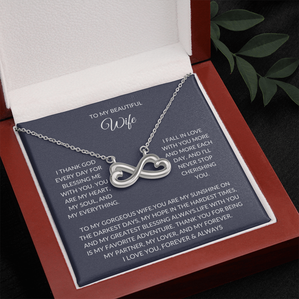 To My Loving Wife – Heartfelt Jewelry Gift – Anniversary & Everyday Love