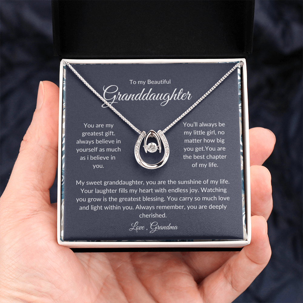 To My Granddaughter – Elegant Jewelry Gift That Lasts Forever