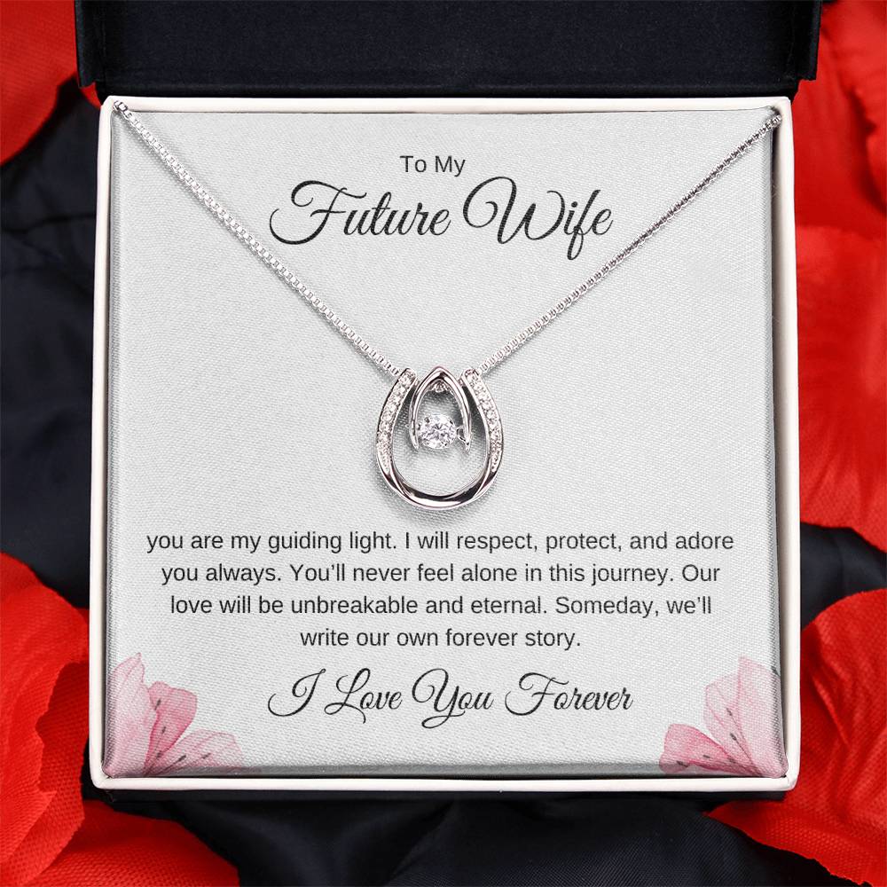 To My Future Wife Necklace – Heartfelt Jewelry Gift with Love Message