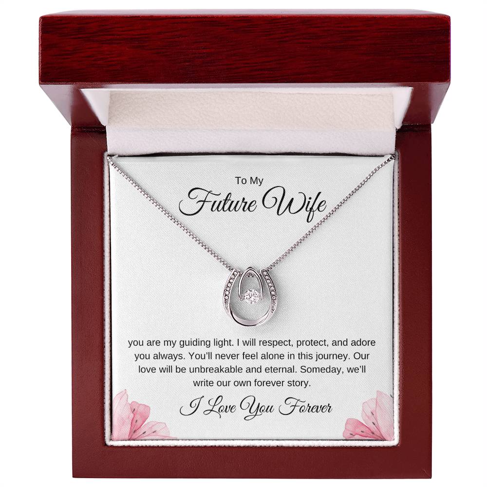 To My Future Wife Necklace – Heartfelt Jewelry Gift with Love Message