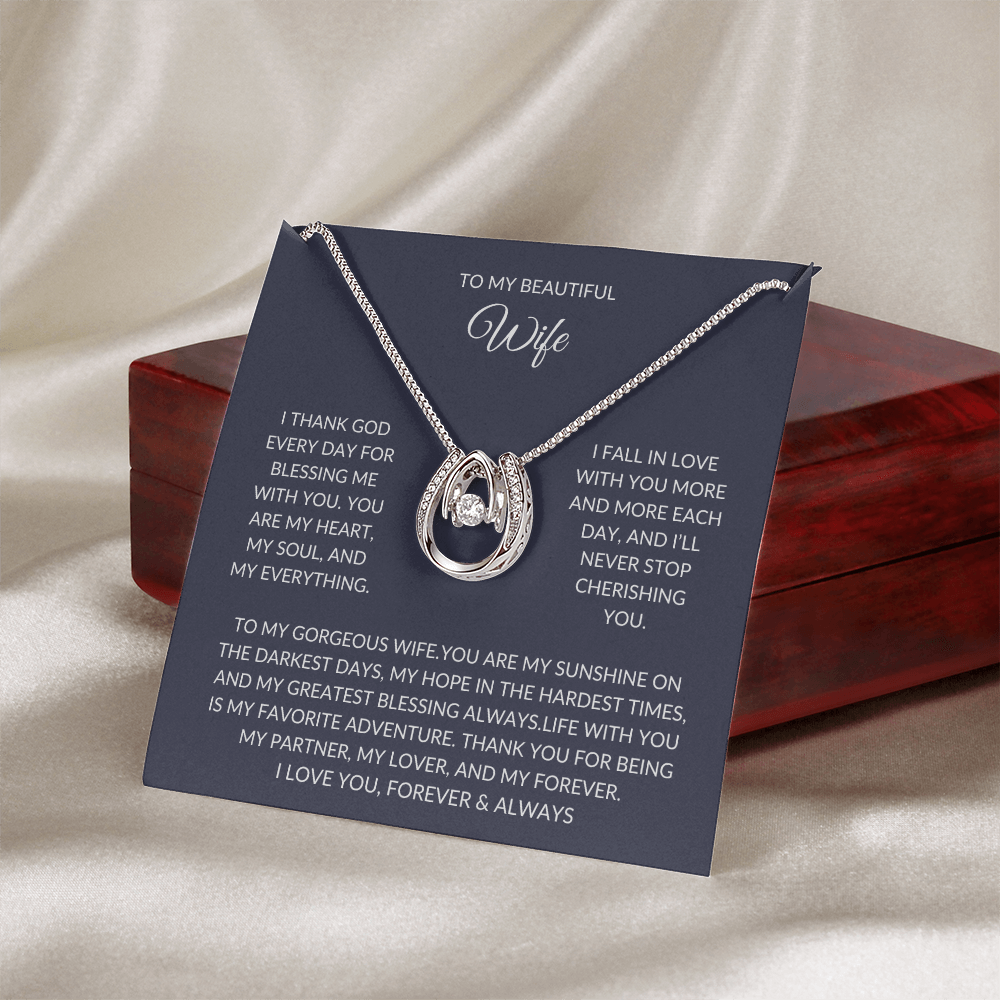 Perfect Anniversary Gift for Wife – Stunning Necklace She'll Adore