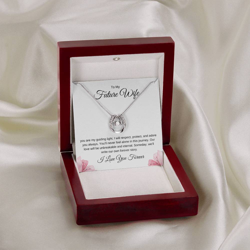 To My Future Wife Necklace – Heartfelt Jewelry Gift with Love Message