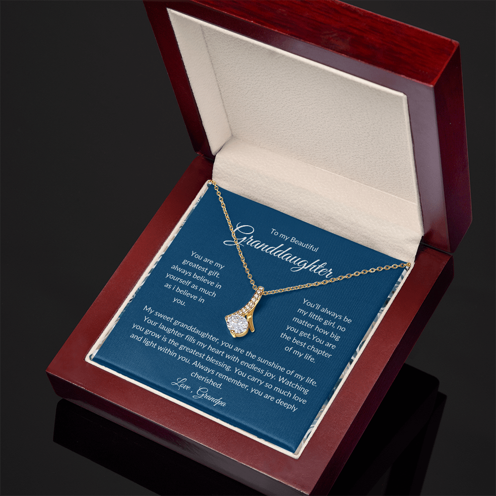 Granddaughter Jewelry – Dazzling Necklace - Love Grandma