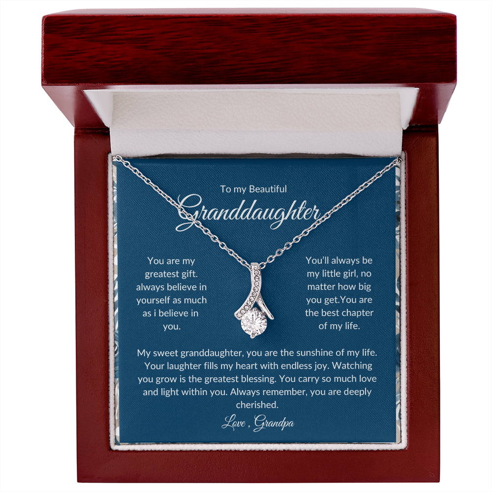 Granddaughter Jewelry – Dazzling Necklace - Love Grandma