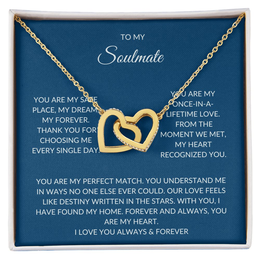 To My Soulmate – Forever Love Necklace