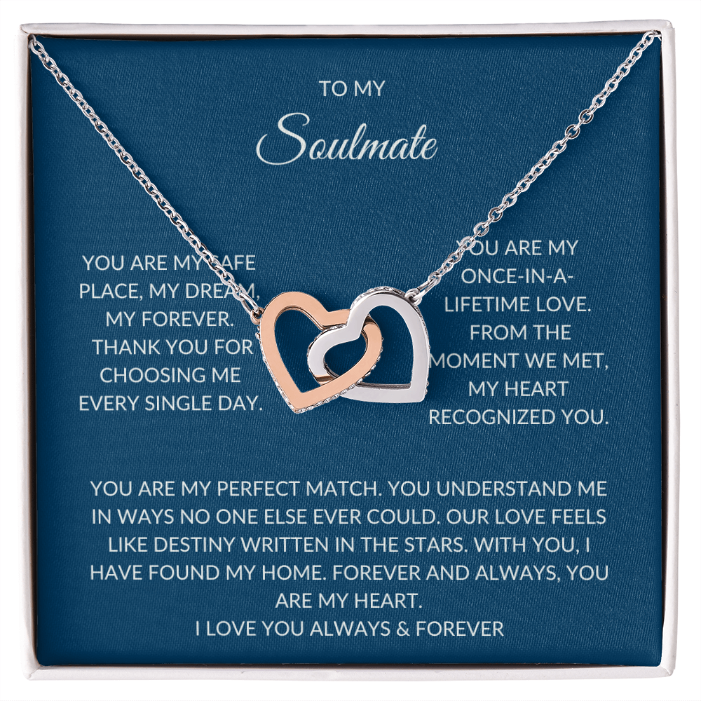 To My Soulmate – Forever Love Necklace