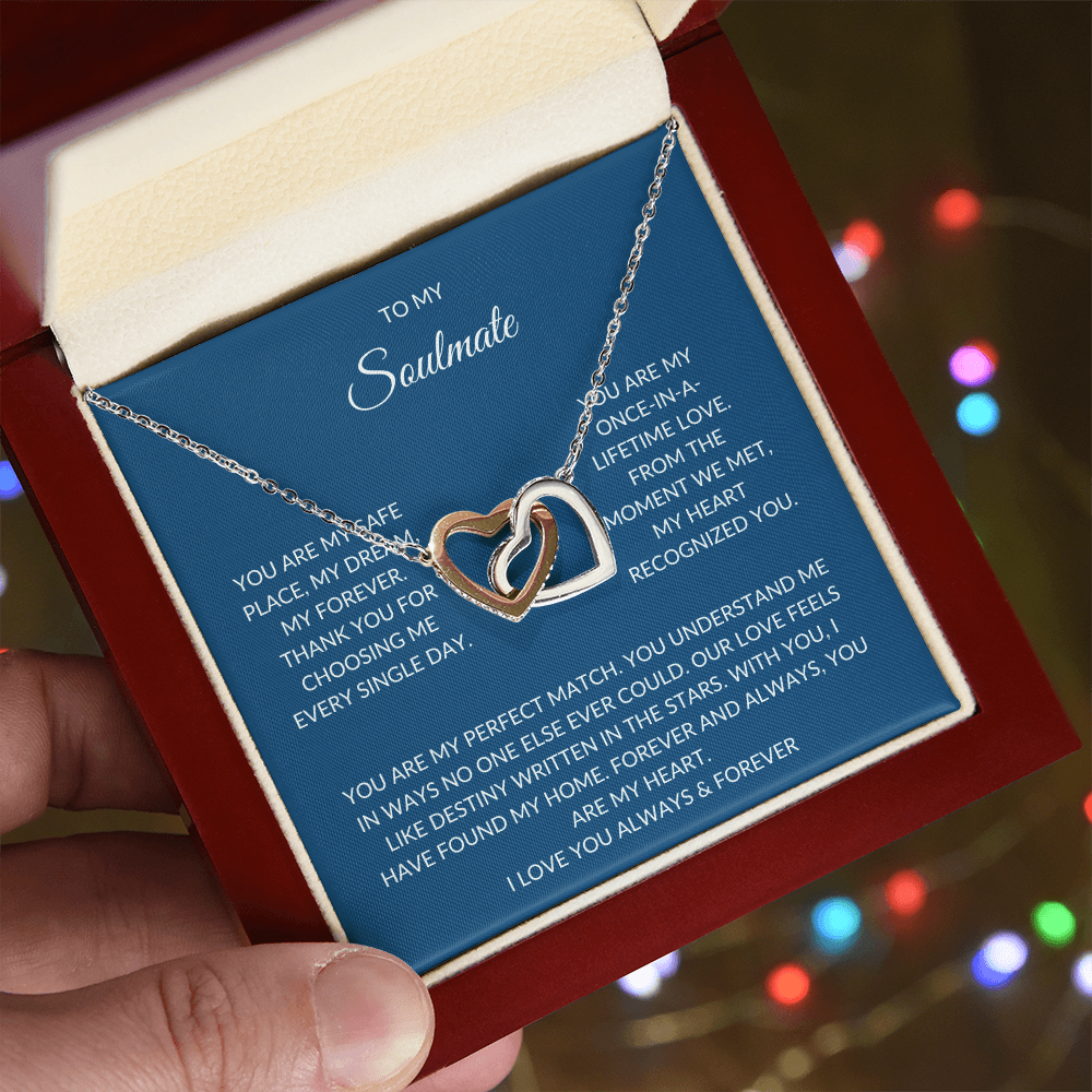 To My Soulmate – Forever Love Necklace
