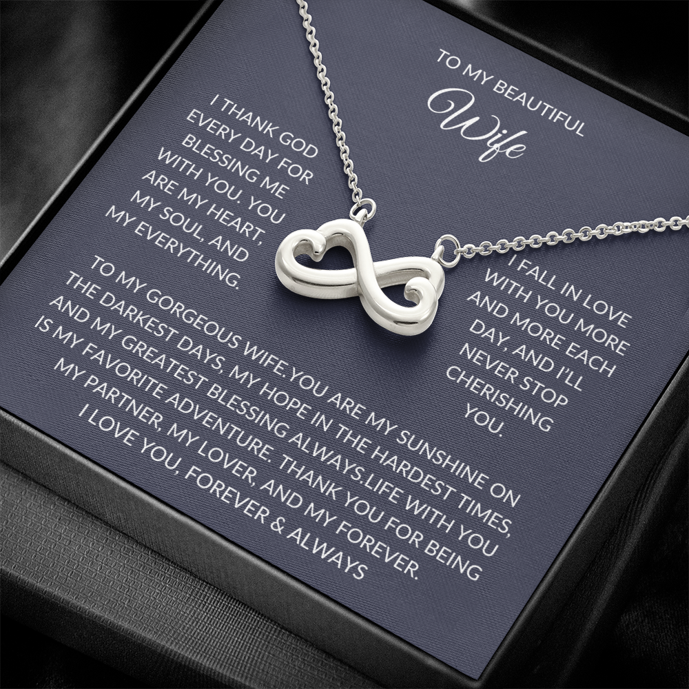 To My Loving Wife – Heartfelt Jewelry Gift – Anniversary & Everyday Love