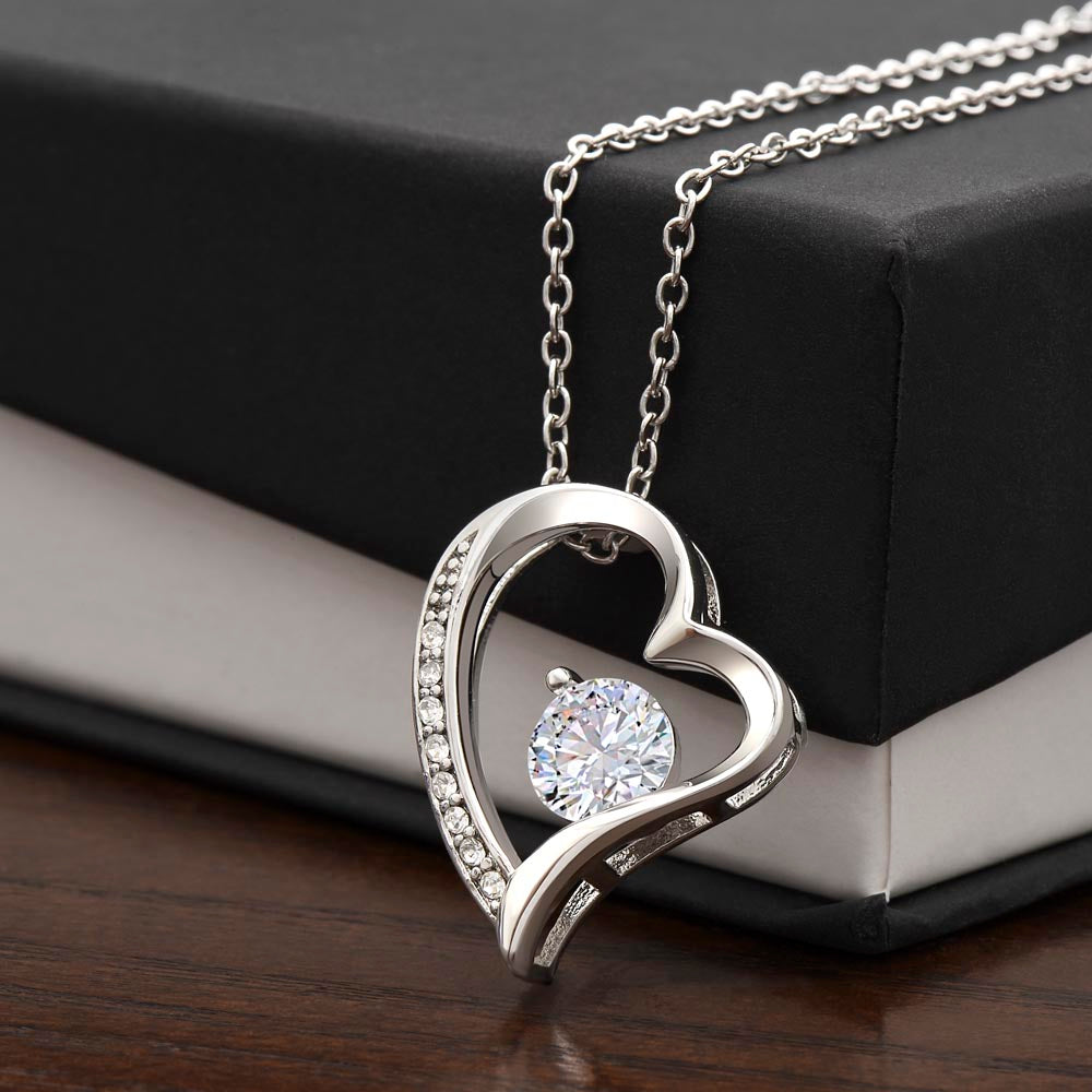 To My Beautiful Daughter | Heart Pendant Necklace | Love Dad