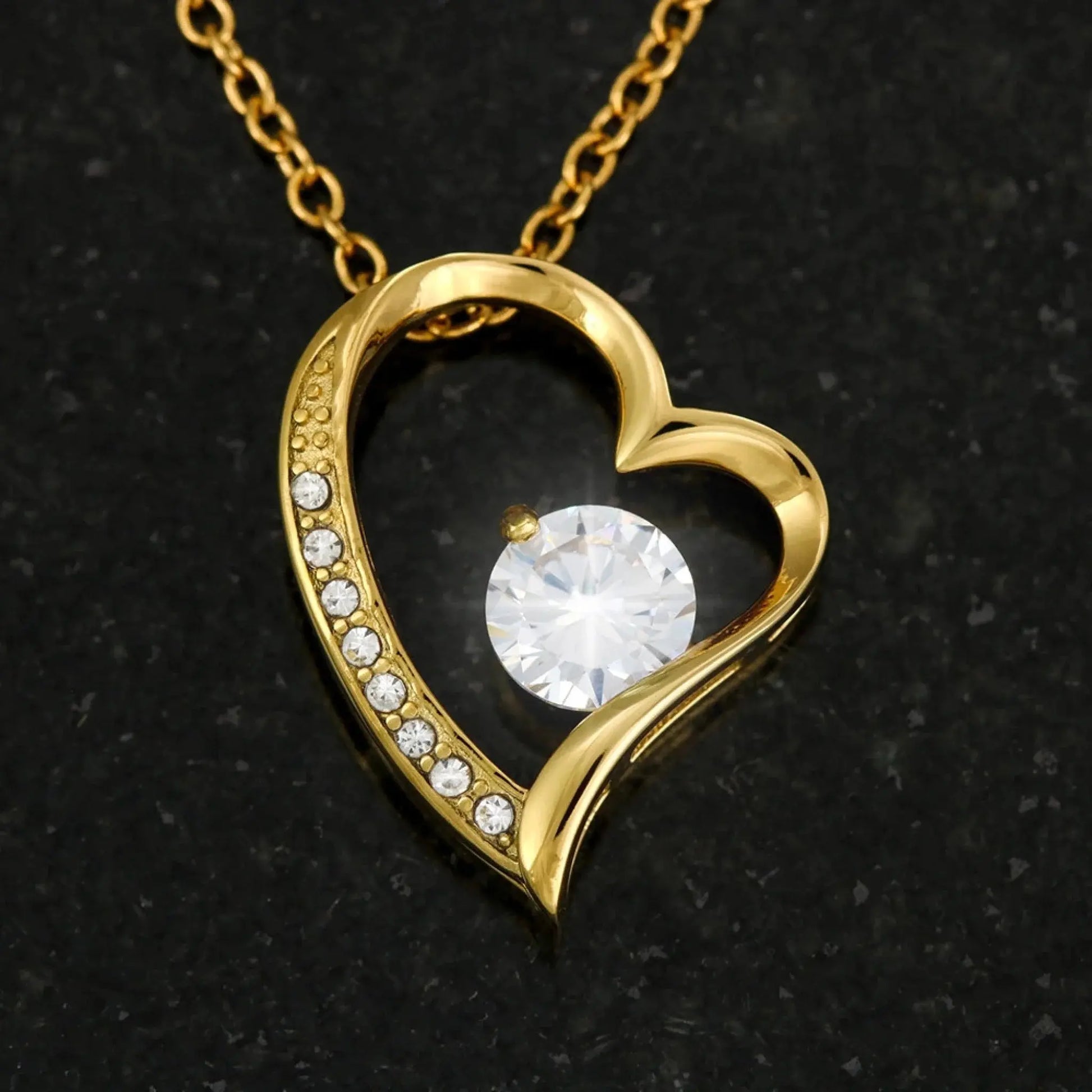 To My Beautiful Wife - Personalized Forever Love Necklace prime Collection Hub