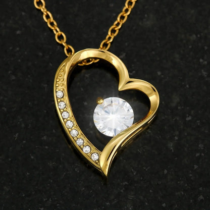 To My Beautiful Wife - Personalized Forever Love Necklace prime Collection Hub