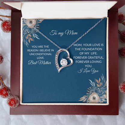To My Mom Necklace – Heartfelt Jewelry Gift with Love Message