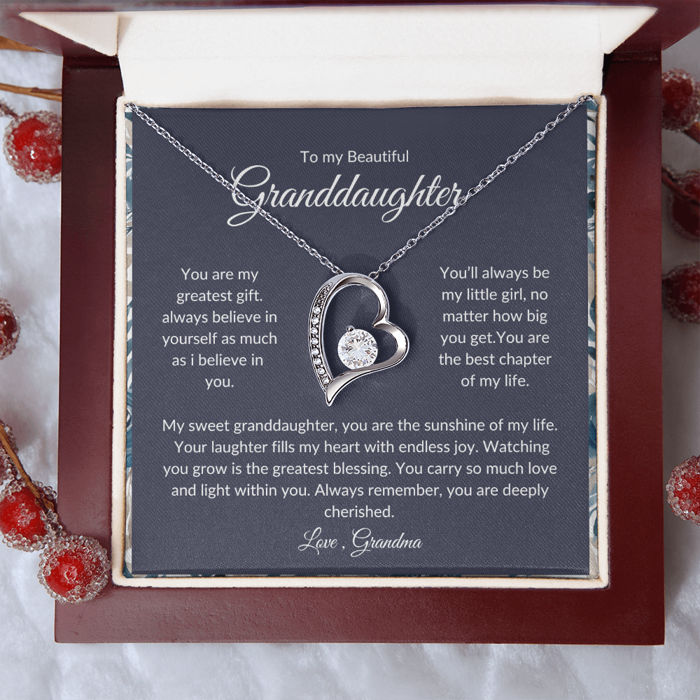 Granddaughter Necklace Gift – Heartfelt Jewelry for Any Occasion