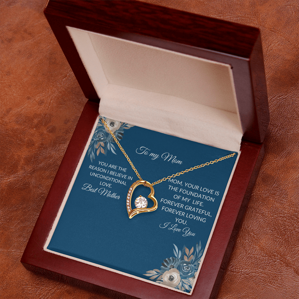 To My Mom Necklace – Heartfelt Jewelry Gift with Love Message