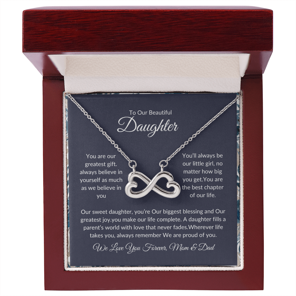 To My Daughter - Love Mom & Dad - Beautiful Gift Set