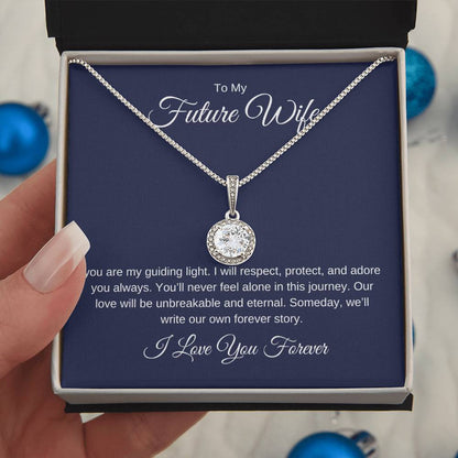 To My Future Wife – Love Knot Necklace – Symbol of Forever