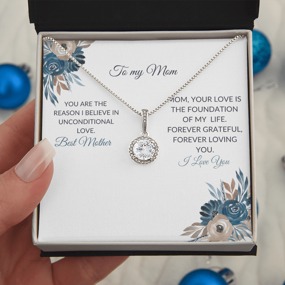 To My Mom Necklace – Heartfelt Jewelry Gift with Love Message