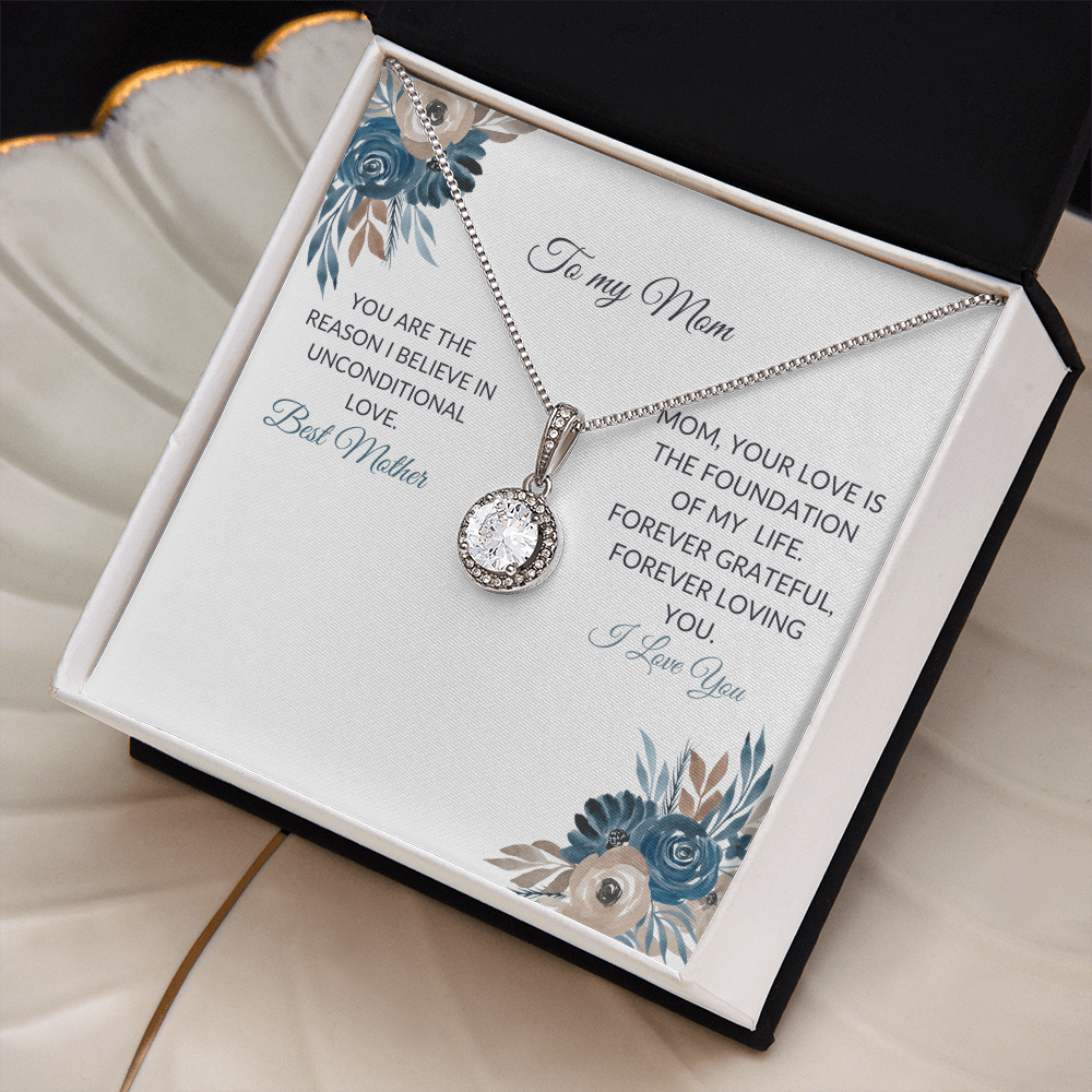To My Mom Necklace – Heartfelt Jewelry Gift with Love Message