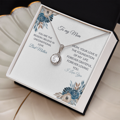 To My Mom Necklace – Heartfelt Jewelry Gift with Love Message