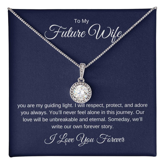 To My Future Wife – Love Knot Necklace – Symbol of Forever