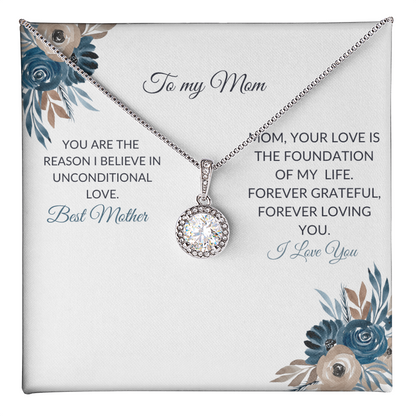 To My Mom Necklace – Heartfelt Jewelry Gift with Love Message