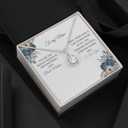 To My Mom Necklace – Heartfelt Jewelry Gift with Love Message
