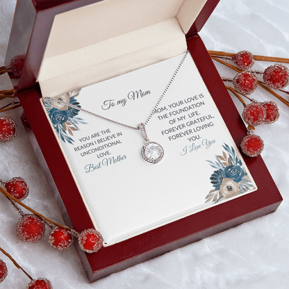 To My Mom Necklace – Heartfelt Jewelry Gift with Love Message