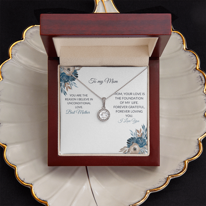 To My Mom Necklace – Heartfelt Jewelry Gift with Love Message