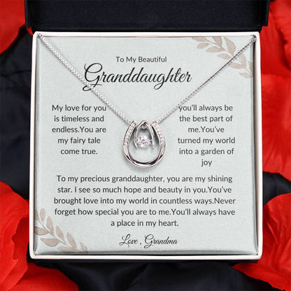 Granddaughter Jewelry Gift – Beautiful Pendant with Elegant Gift Box