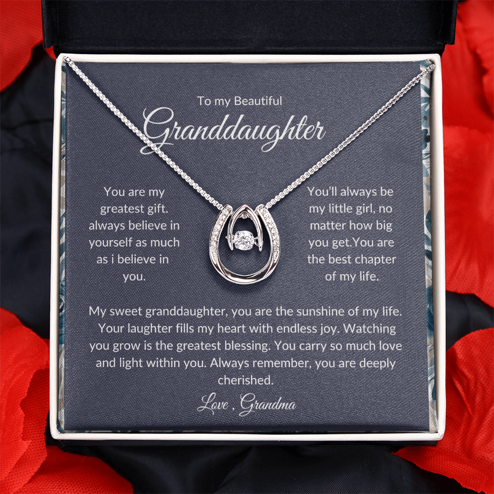 To My Granddaughter – Elegant Jewelry Gift That Lasts Forever