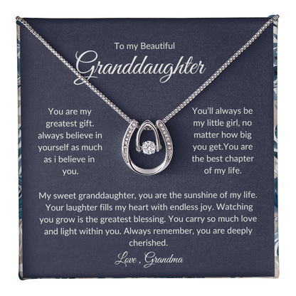 To My Granddaughter – Elegant Jewelry Gift That Lasts Forever