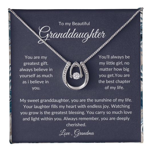 To My Granddaughter – Elegant Jewelry Gift That Lasts Forever