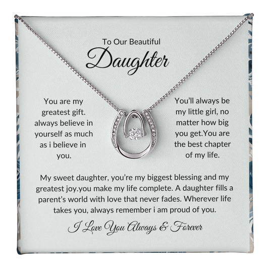 To My Daughter - Love Mom - Beautiful Gift Set