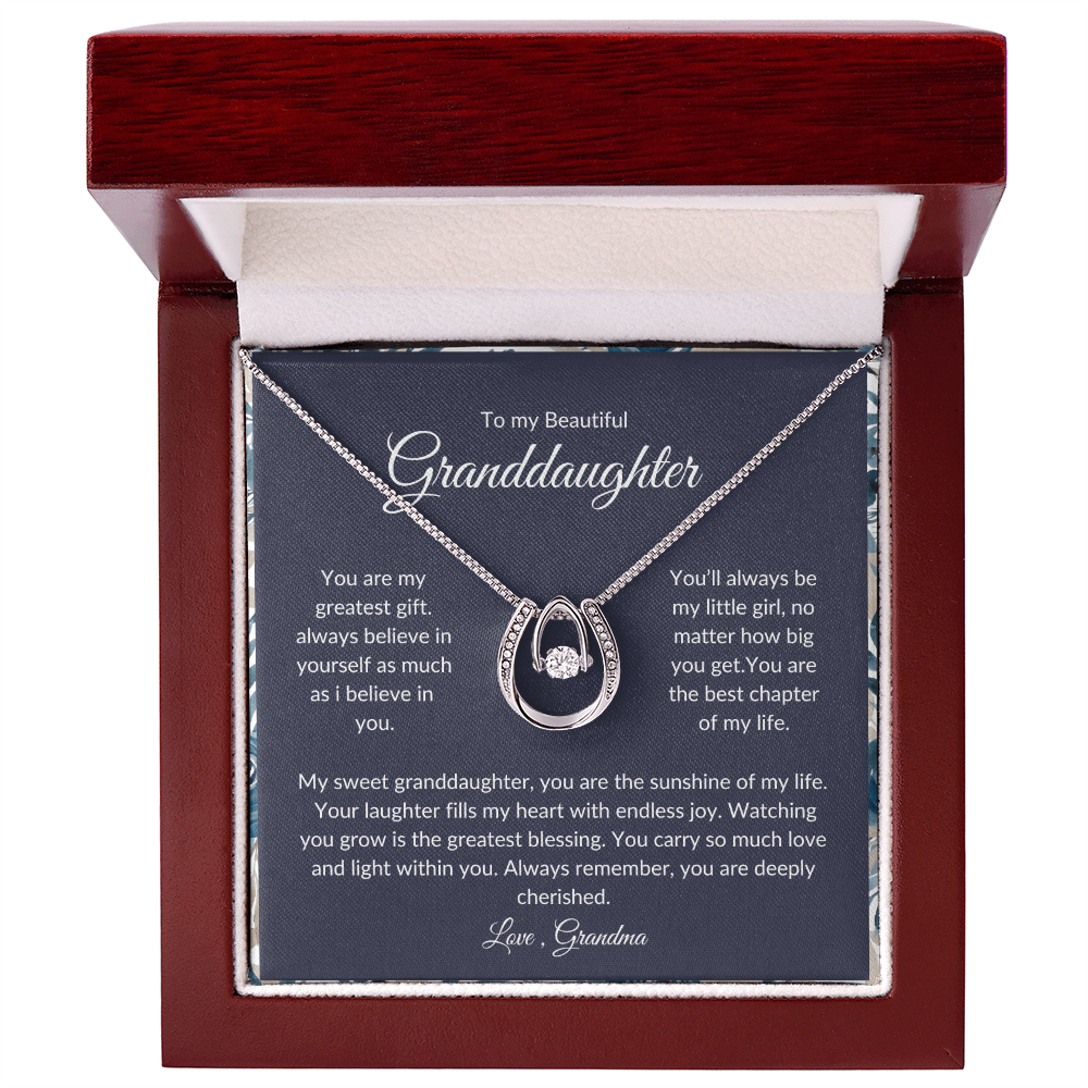 To My Granddaughter – Elegant Jewelry Gift That Lasts Forever