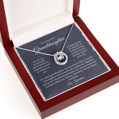 To My Granddaughter – Elegant Jewelry Gift That Lasts Forever