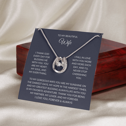 Perfect Anniversary Gift for Wife – Stunning Necklace She'll Adore