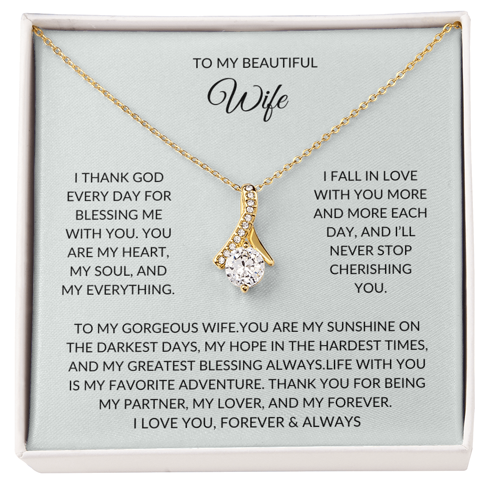 Surprise Your Wife – Elegant Necklace Gift – Anniversary, Birthday & More