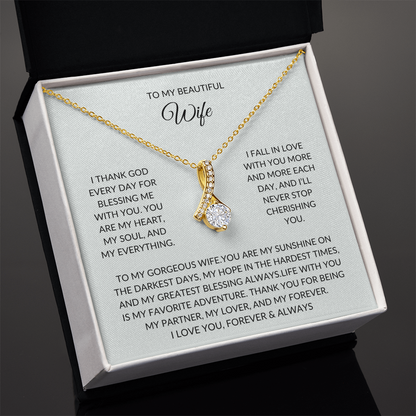 Surprise Your Wife – Elegant Necklace Gift – Anniversary, Birthday & More