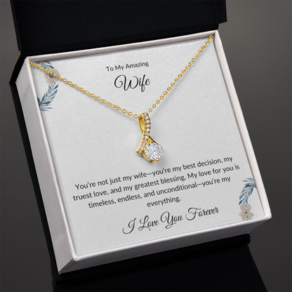 To My Wife - Perfect Birthday Gift for Her - Elegant & Unique