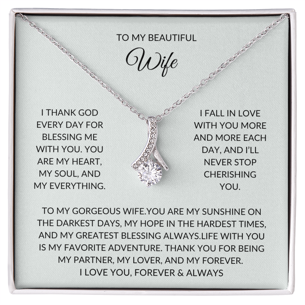 Surprise Your Wife – Elegant Necklace Gift – Anniversary, Birthday & More