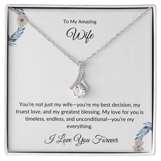 To My Wife - Perfect Birthday Gift for Her - Elegant & Unique