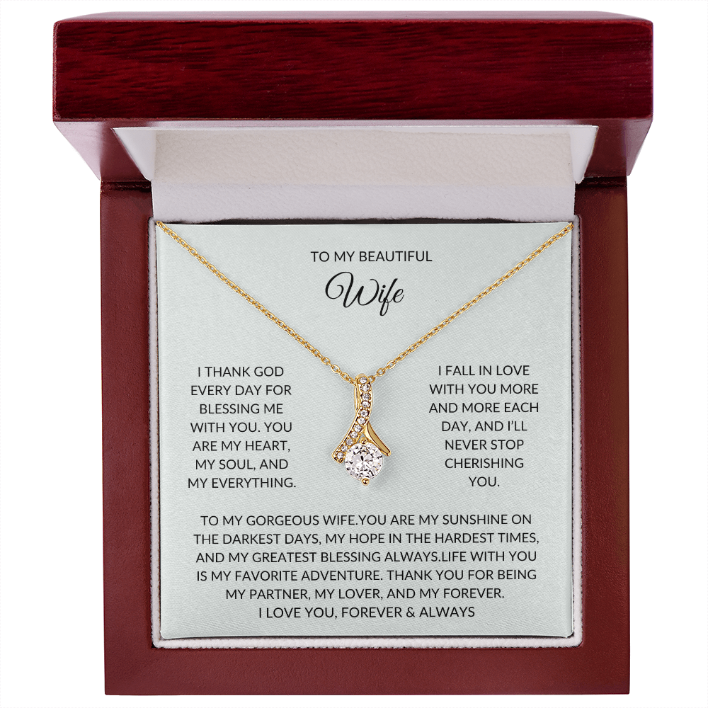 Surprise Your Wife – Elegant Necklace Gift – Anniversary, Birthday & More