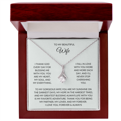 Surprise Your Wife – Elegant Necklace Gift – Anniversary, Birthday & More