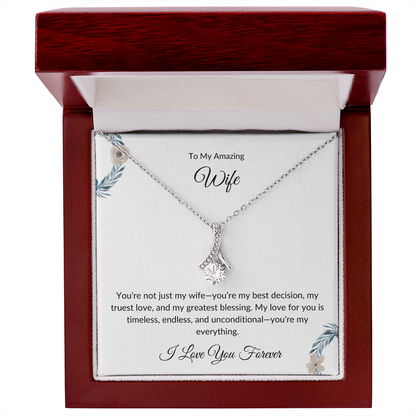 To My Wife - Perfect Birthday Gift for Her - Elegant & Unique