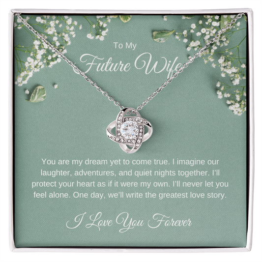 Future Wife Pendant Necklace – Gift of Love for Girlfriend & Soon-to-Be Wife