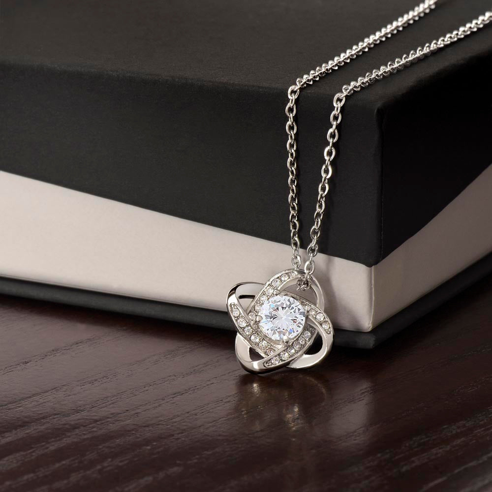 To My Beautiful Wife – Forever Love Necklace – A Gift She'll Never Forget