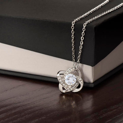 To My Beautiful Wife – Forever Love Necklace – A Gift She'll Never Forget
