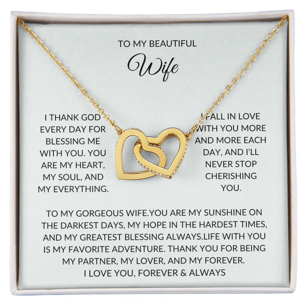 Romantic Gift for Wife – Sparkling Heart Pendant – Perfect for Any Occasion