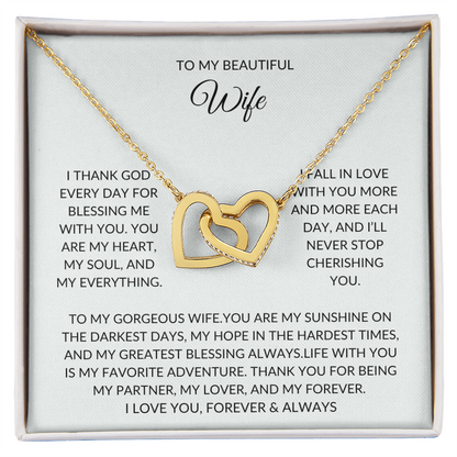 Romantic Gift for Wife – Sparkling Heart Pendant – Perfect for Any Occasion